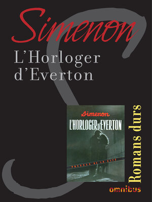 cover image of L'horloger d'Everton